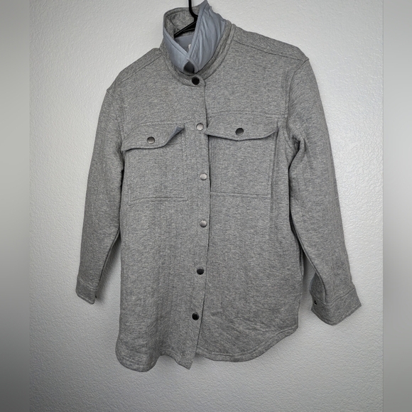 NWOT spiritual gangster button down shacket - Picture 1 of 3